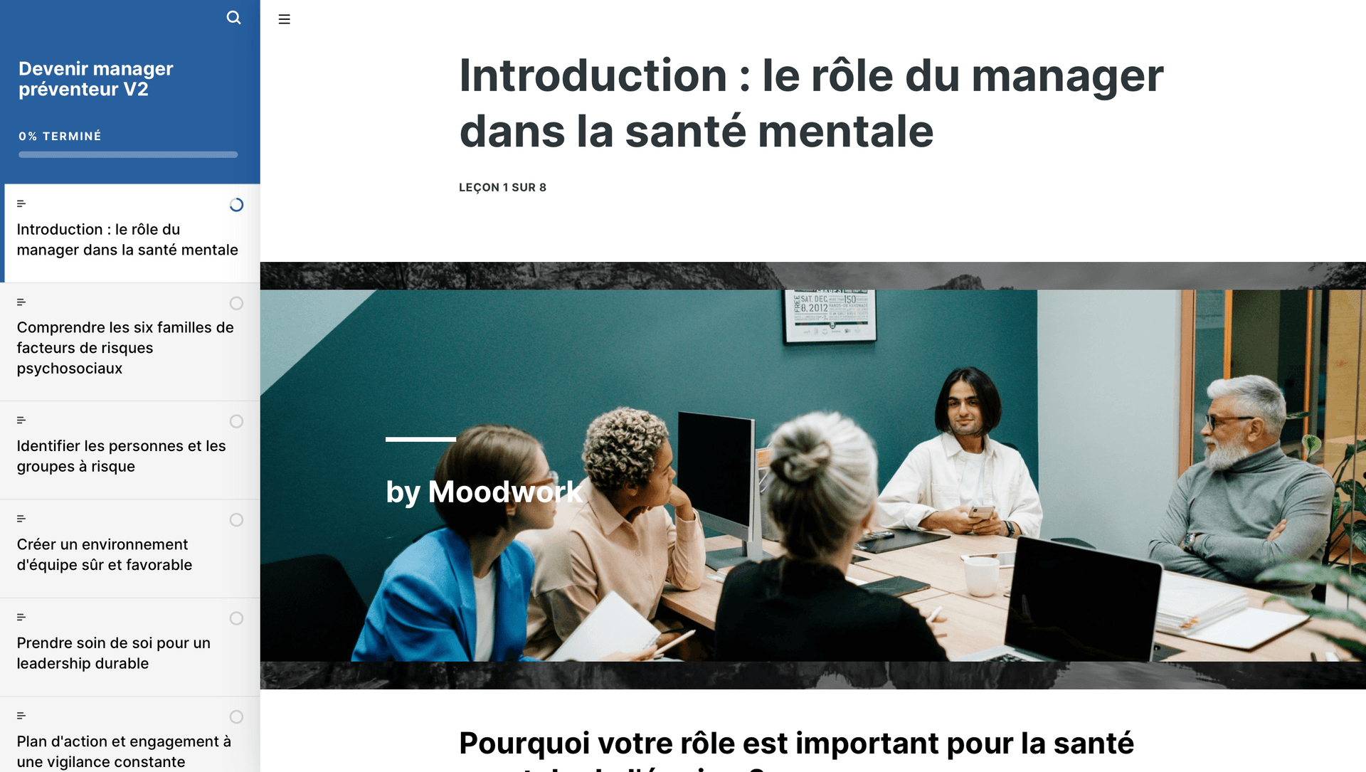 Formations Moodwork