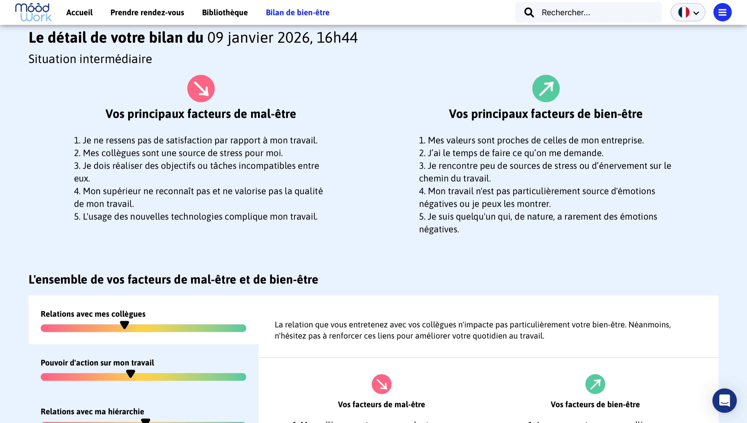 Évaluations scientifiques